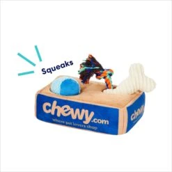 Frisco Chewy Box Hide & Seek Puzzle Plush Squeaky Dog Toy -Frisco 152808 PT3. AC SS1800 V1695671029