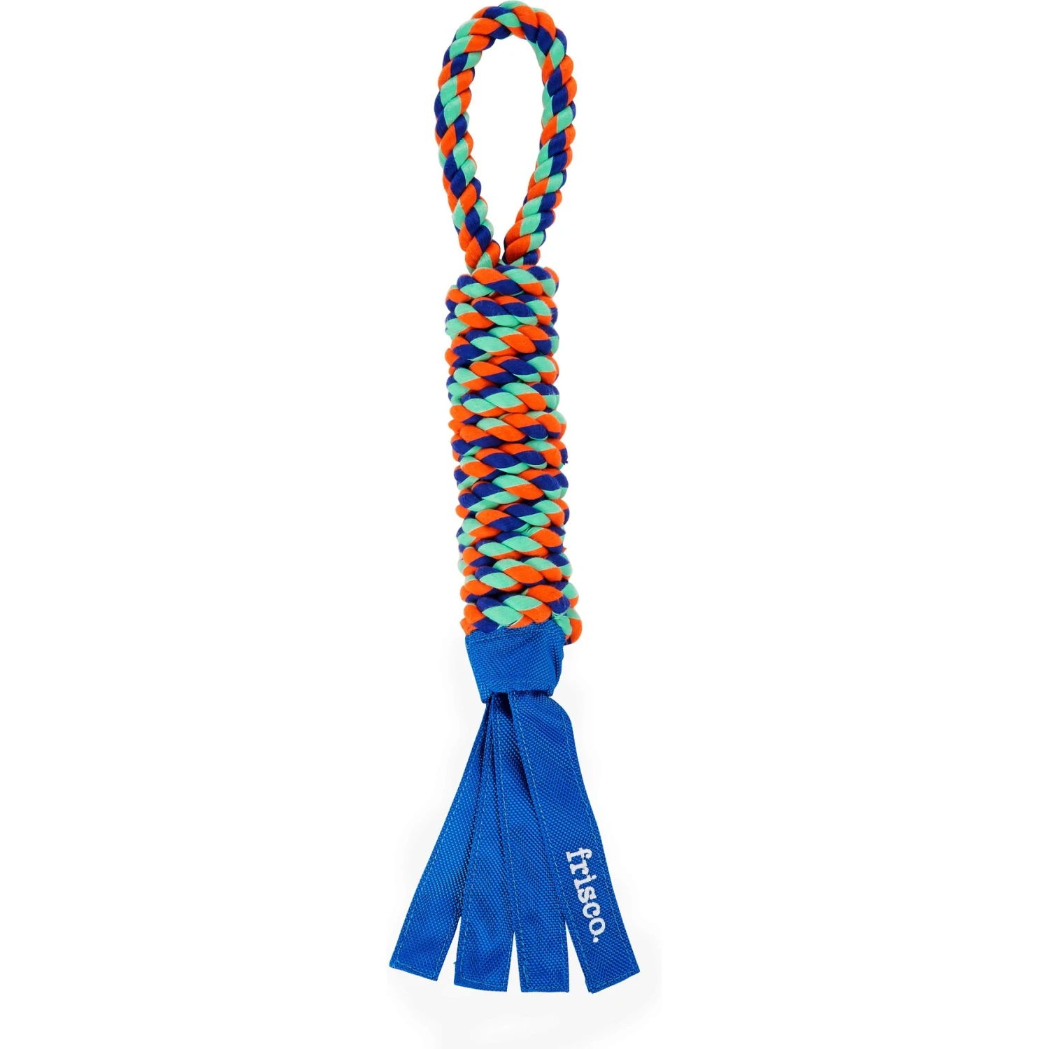 Frisco Rope With Handle & Tassels Dog Toy 1 Frisco Rope With Handle & Tassels Dog Toy