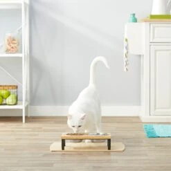 Frisco Wood Elevated Stainless Steel Double Diner Dog & Cat Bowl 7 Frisco Wood Elevated Stainless Steel Double Diner Dog & Cat Bowl -Frisco 161144 PT4. AC SS1800 V1561641433