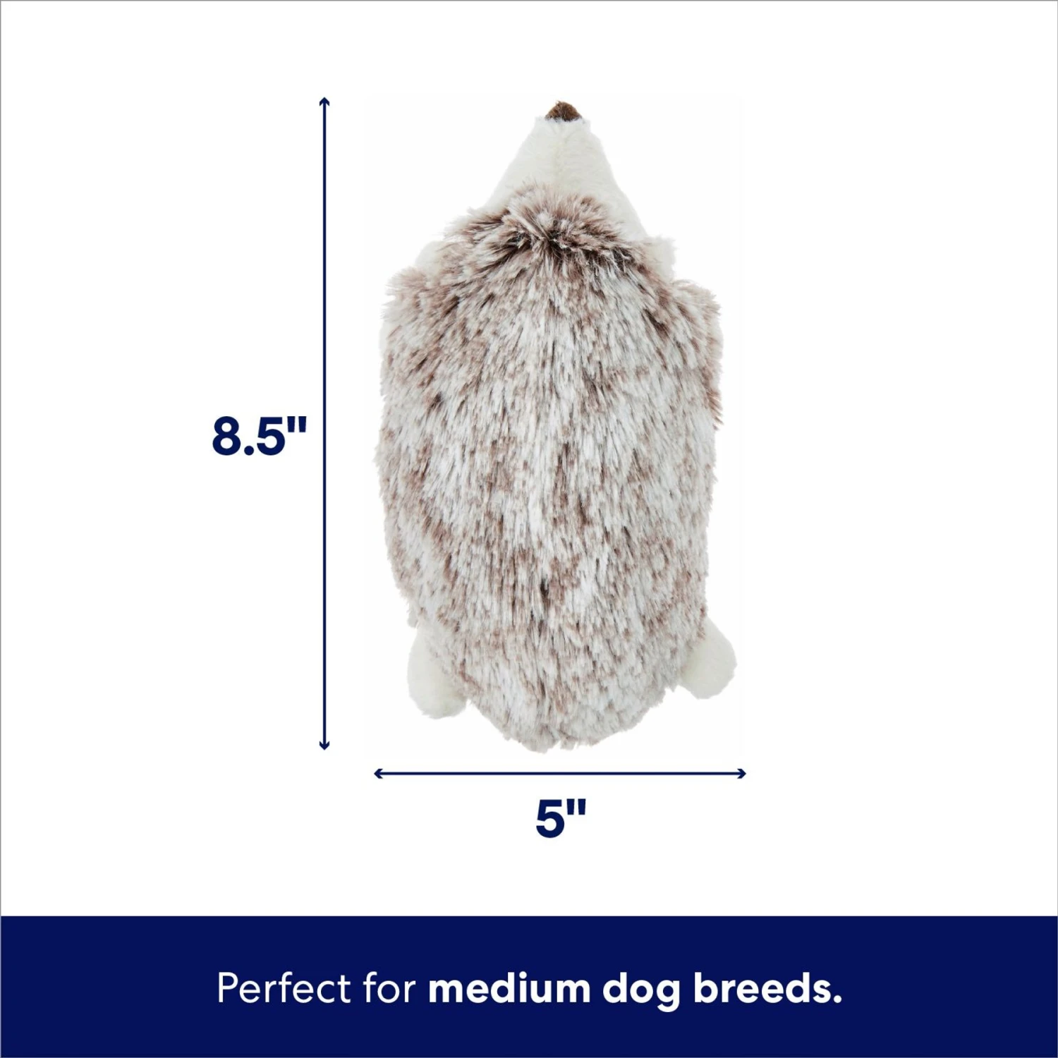 Frisco Hedgehog Plush Squeaky Dog Toy 2 Frisco Hedgehog Plush Squeaky Dog Toy - Image 2