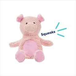 Frisco Pig Textured Plush Squeaky Dog Toy -Frisco 174695 PT2. AC SS1800 V1695671000