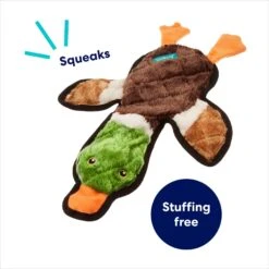 Frisco Mallard Stuffing-Free Flat Plush Squeaky Dog Toy 8 Frisco Mallard Stuffing-Free Flat Plush Squeaky Dog Toy -Frisco 174731 PT2. AC SS1800 V1686579090