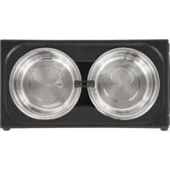 Frisco Stainless Steel Bowls With Adjustable Elevated Holder 8 Frisco Stainless Steel Bowls With Adjustable Elevated Holder -Frisco 216015 PT3. AC SS1800 V1591020388