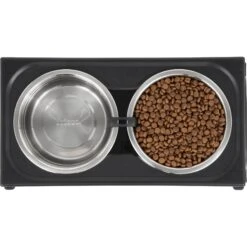 Frisco Stainless Steel Bowls With Adjustable Elevated Holder 9 Frisco Stainless Steel Bowls With Adjustable Elevated Holder -Frisco 216015 PT4. AC SS1800 V1591020390