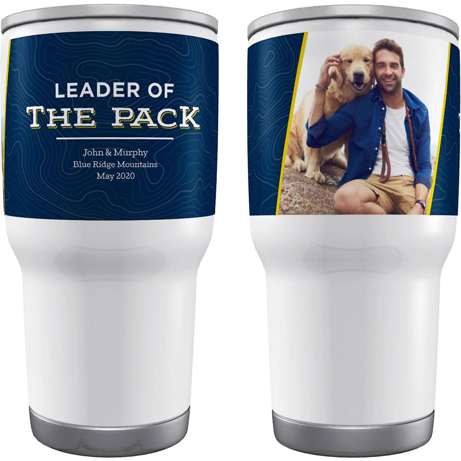 Frisco Double Walled "Leader Of The Pack" Personalized Tumbler 1 Frisco Double Walled "Leader Of The Pack" Personalized Tumbler