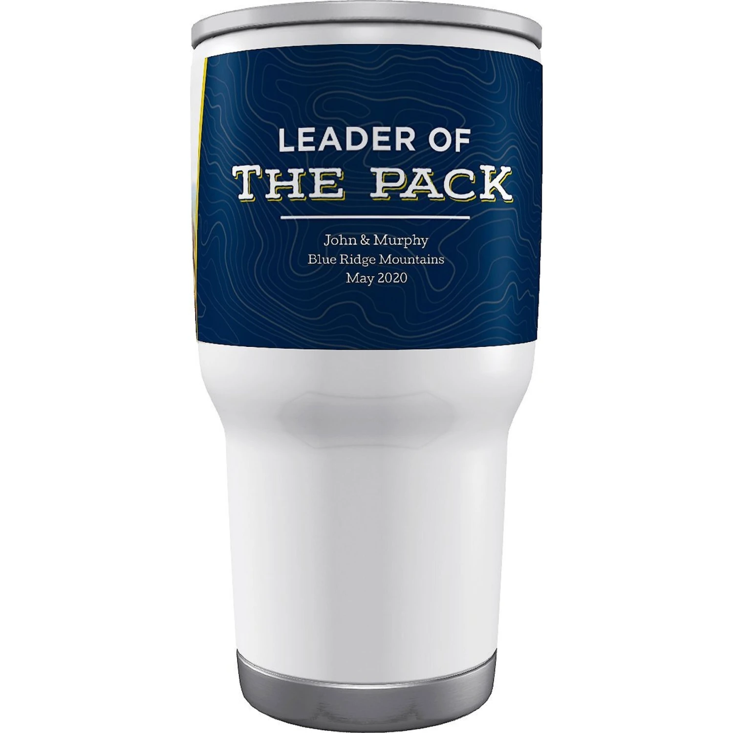 Frisco Double Walled "Leader Of The Pack" Personalized Tumbler 4 Frisco Double Walled "Leader Of The Pack" Personalized Tumbler - Image 4