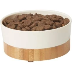 Frisco Melamine Dog & Cat Bowl With Bamboo Base 7 Frisco Melamine Dog & Cat Bowl With Bamboo Base -Frisco 232065 PT3. AC SS1800 V1608595365