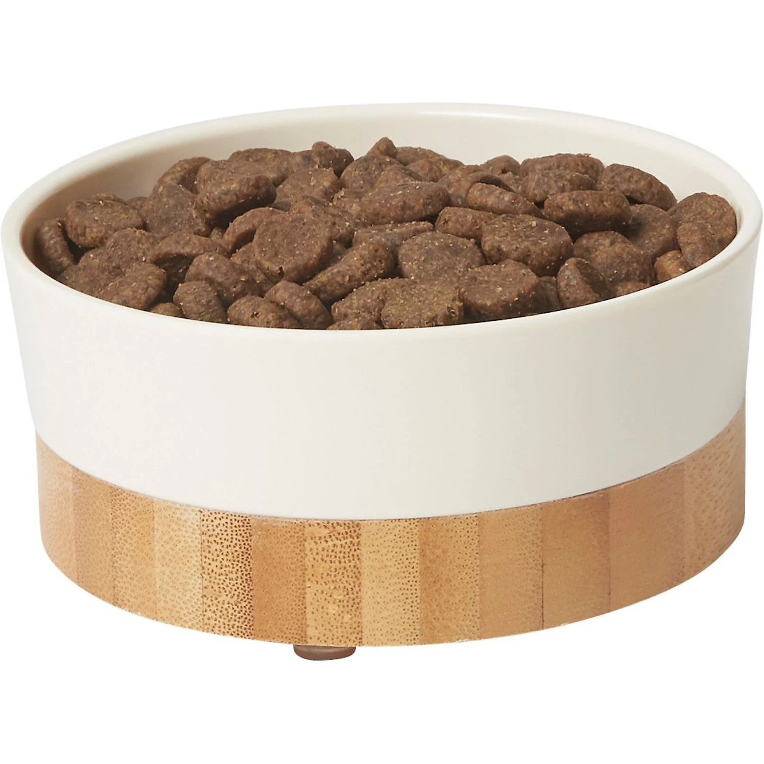 Frisco Melamine Dog & Cat Bowl With Bamboo Base 3 Frisco Melamine Dog & Cat Bowl With Bamboo Base - Image 3
