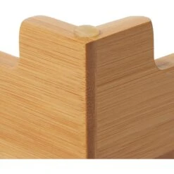 Frisco Square Melamine Dog & Cat Bowl Set With Bamboo Stand -Frisco 232076 PT4. AC SS1800 V1605139912