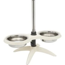 Frisco Adjustable Stainless Steel Double Elevated Dog Bowls 9 Frisco Adjustable Stainless Steel Double Elevated Dog Bowls -Frisco 232097 PT2. AC SS1800 V1605110599