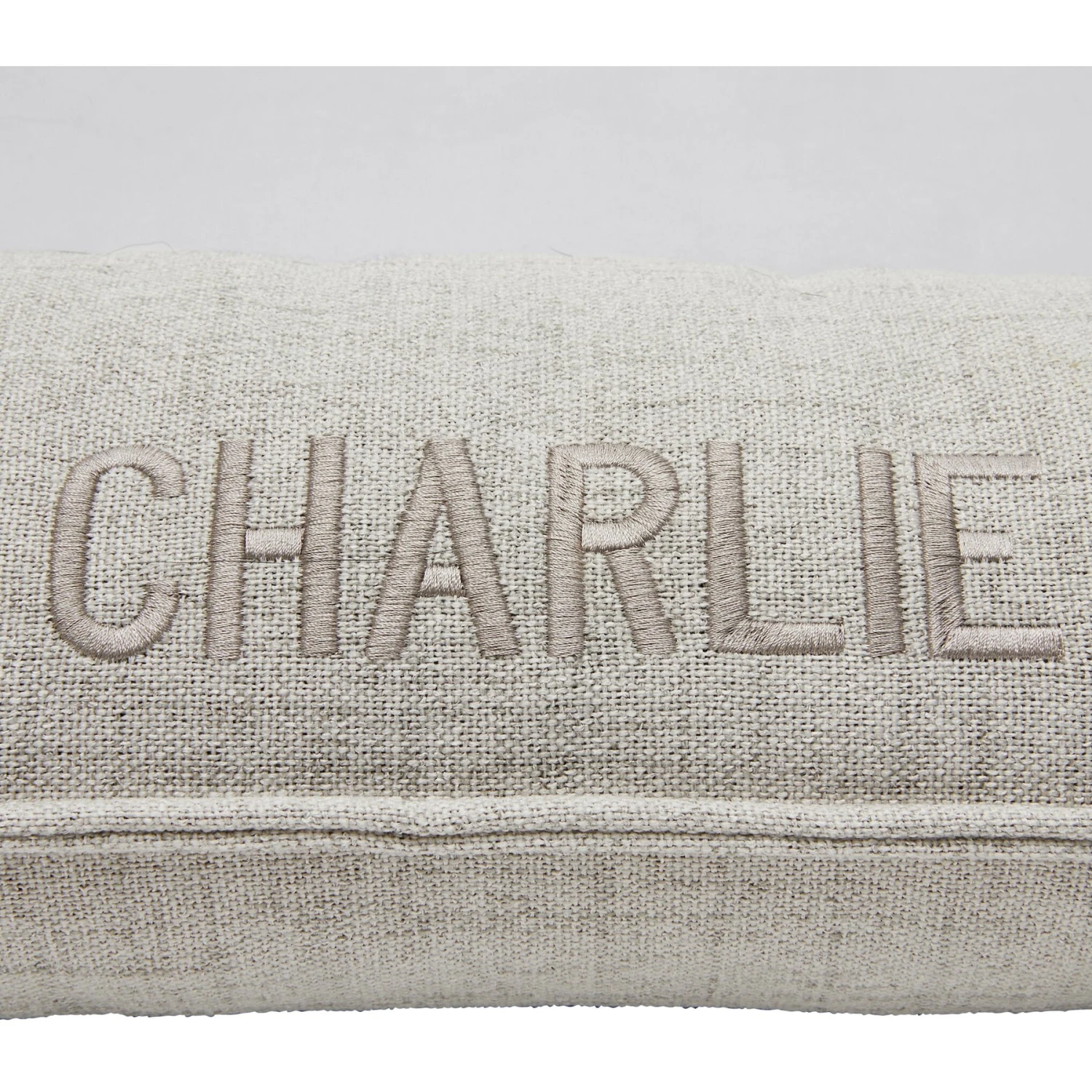 Frisco Orthopedic Personalized Bolster Dog Bed W/Removable Cover, Light Gray 5 Frisco Orthopedic Personalized Bolster Dog Bed W/Removable Cover, Light Gray - Image 5