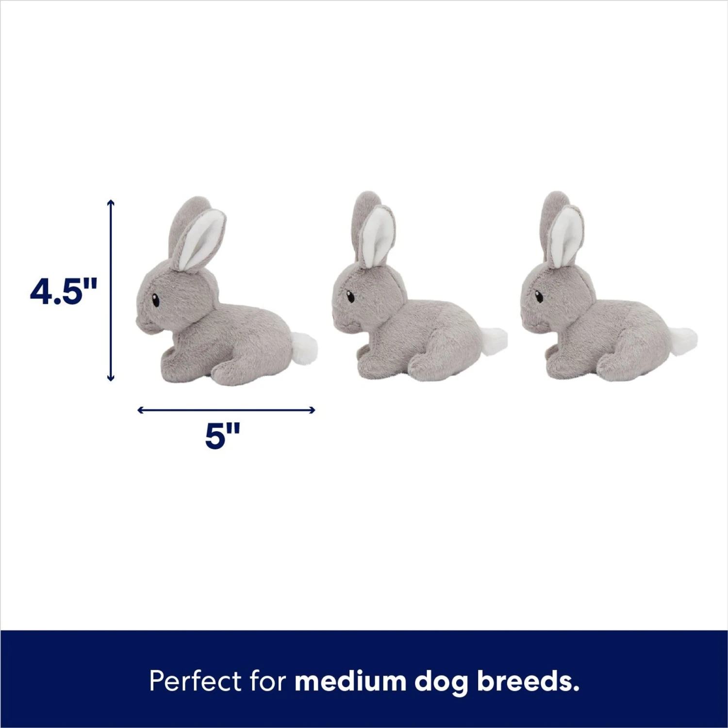 Frisco Spring Bunny Burrow Hide & Seek Plush Squeaky Dog Toy 3 Frisco Spring Bunny Burrow Hide & Seek Plush Squeaky Dog Toy - Image 3