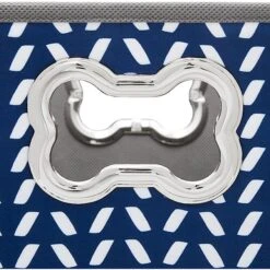 Frisco Rectangle Collapsible Pet Toy Storage Bin, Navy Herringbone 10 Frisco Rectangle Collapsible Pet Toy Storage Bin, Navy Herringbone -Frisco 250574 PT4. AC SS1800 V1613772691