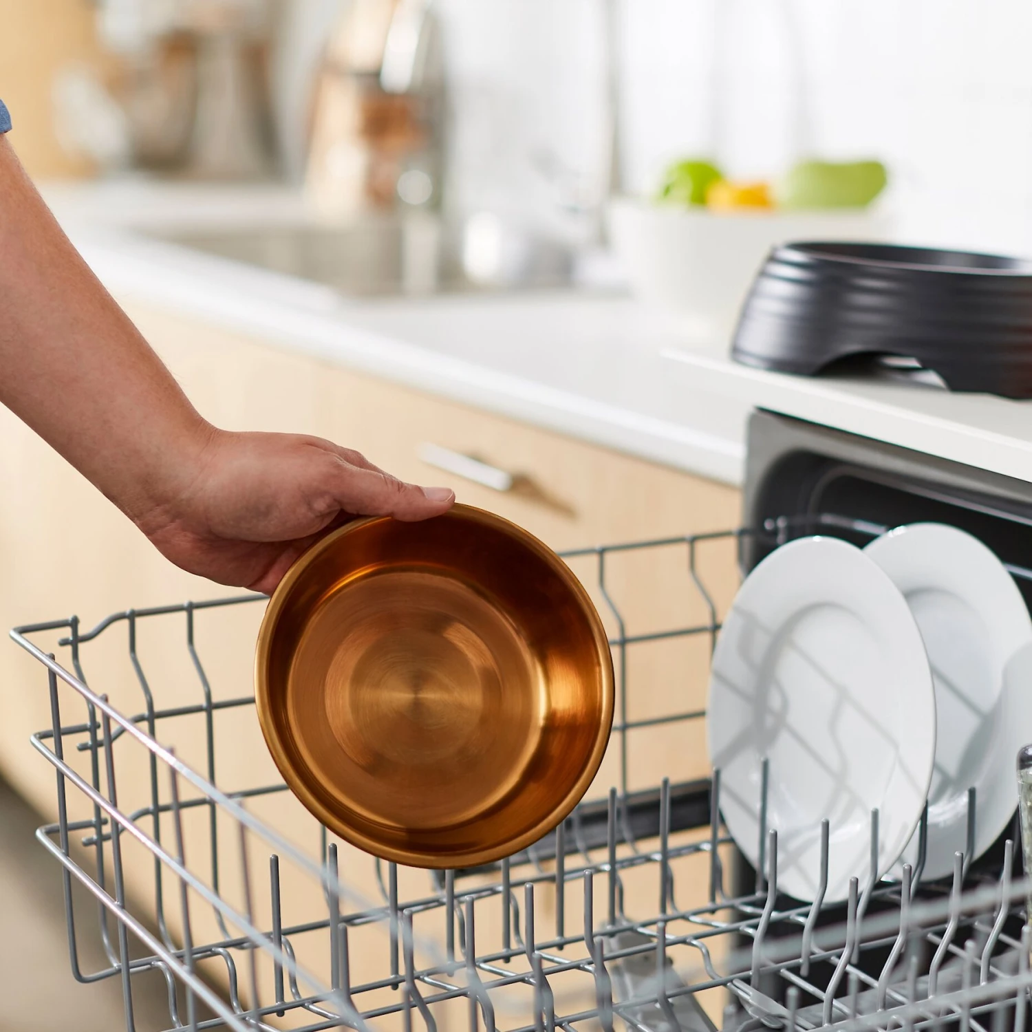 Frisco Matte Black Design Light Copper Stainless Steel Dog & Cat Bowl 8 Frisco Matte Black Design Light Copper Stainless Steel Dog & Cat Bowl - Image 8