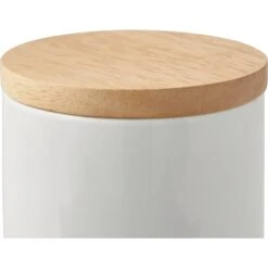 Frisco Ceramic Treat Jar With Wood Lid 9 Frisco Ceramic Treat Jar With Wood Lid -Frisco 256050 PT4. AC SS1800 V1616506588