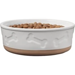 Frisco Bones Non-skid Ceramic Dog & Cat Bowl 9 Frisco Bones Non-skid Ceramic Dog & Cat Bowl -Frisco 256074 PT3. AC SS1800 V1615313594