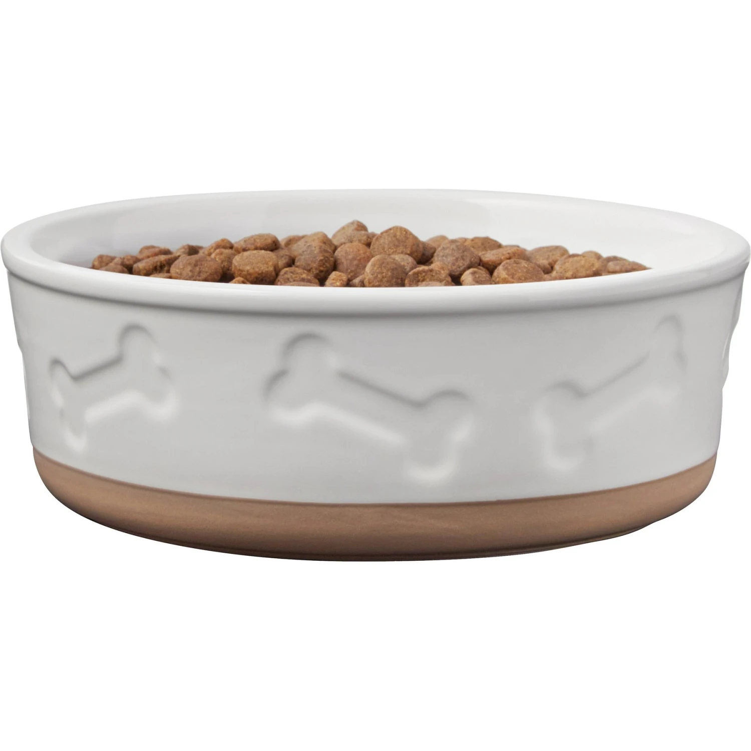 Frisco Bones Non-skid Ceramic Dog & Cat Bowl 4 Frisco Bones Non-skid Ceramic Dog & Cat Bowl - Image 4