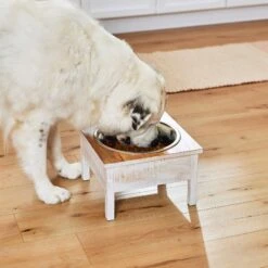 Frisco Farm House Wood Elevated Non-Skid Stainless Steel Dog Bowl 13 Frisco Farm House Wood Elevated Non-Skid Stainless Steel Dog Bowl -Frisco 257160 PT8. AC SS1800 V1615932139
