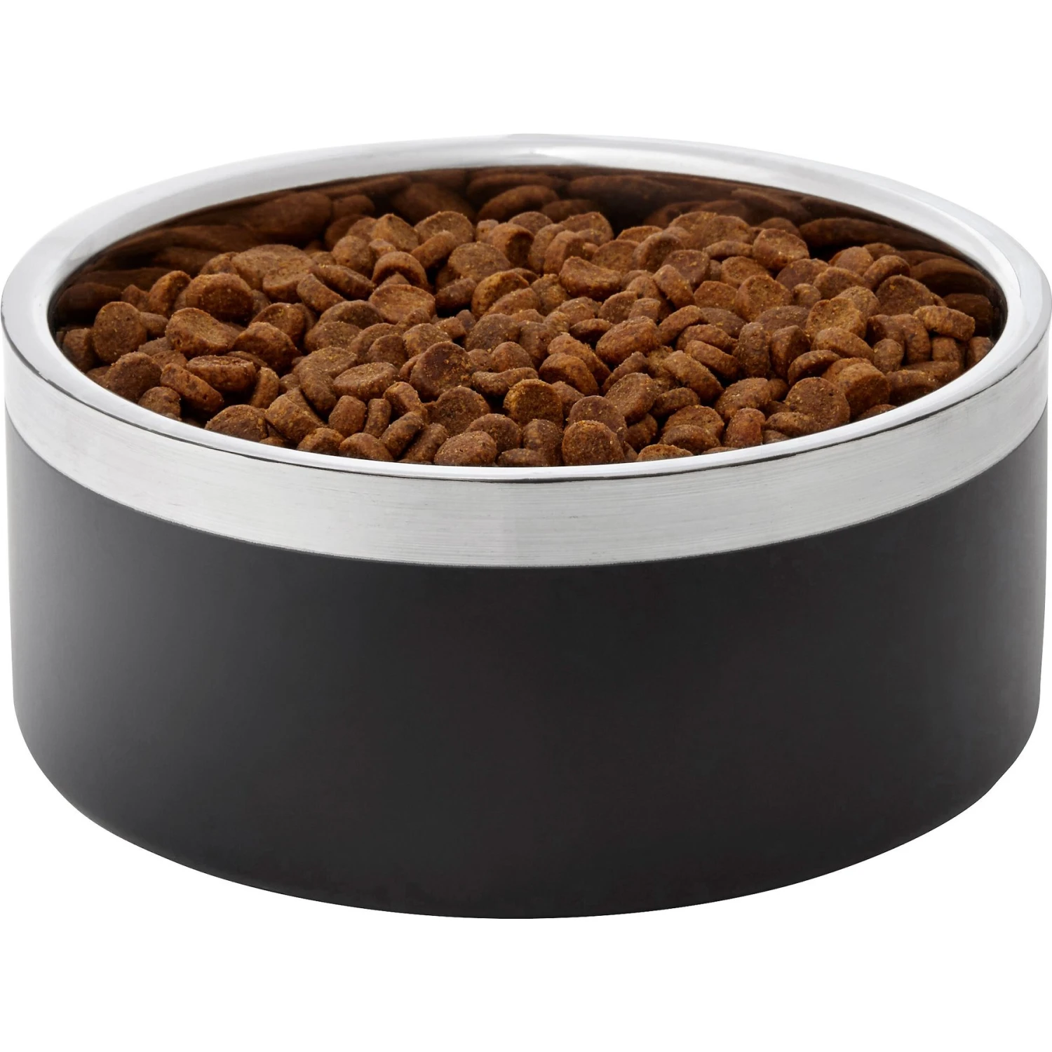 Frisco Insulated Two-Toned Non-Skid Stainless Steel Dog & Cat Bowl 3 Frisco Insulated Two-Toned Non-Skid Stainless Steel Dog & Cat Bowl - Image 3