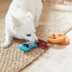Frisco Road Trip Jerky & Pretzel Plush Squeaky Dog Toy, 2 Count 5 Frisco Road Trip Jerky & Pretzel Plush Squeaky Dog Toy, 2 Count -Frisco 262012 PT3. AC SS1800 V1619792018