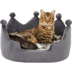 Frisco Faux Fur Crown Pillow Cat & Dog Bed 7 Frisco Faux Fur Crown Pillow Cat & Dog Bed -Frisco 270886 PT3. AC SS1800 V1626294188