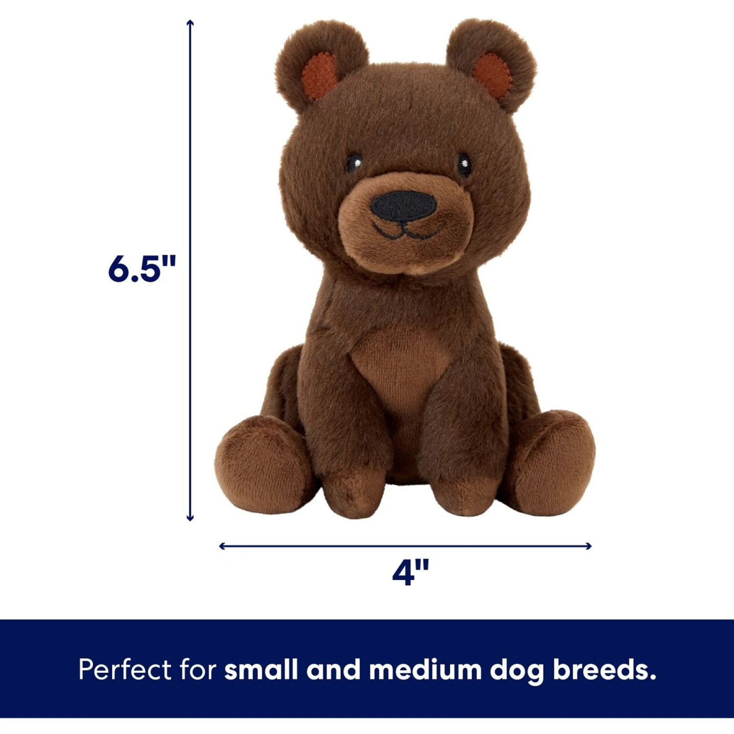 Frisco Camping Bear Plush Squeaky Dog Toy 2 Frisco Camping Bear Plush Squeaky Dog Toy - Image 2