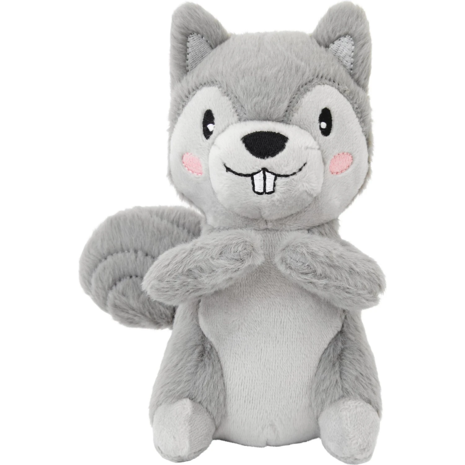 Frisco Camping Squirrel Plush Squeaky Dog Toy 1 Frisco Camping Squirrel Plush Squeaky Dog Toy