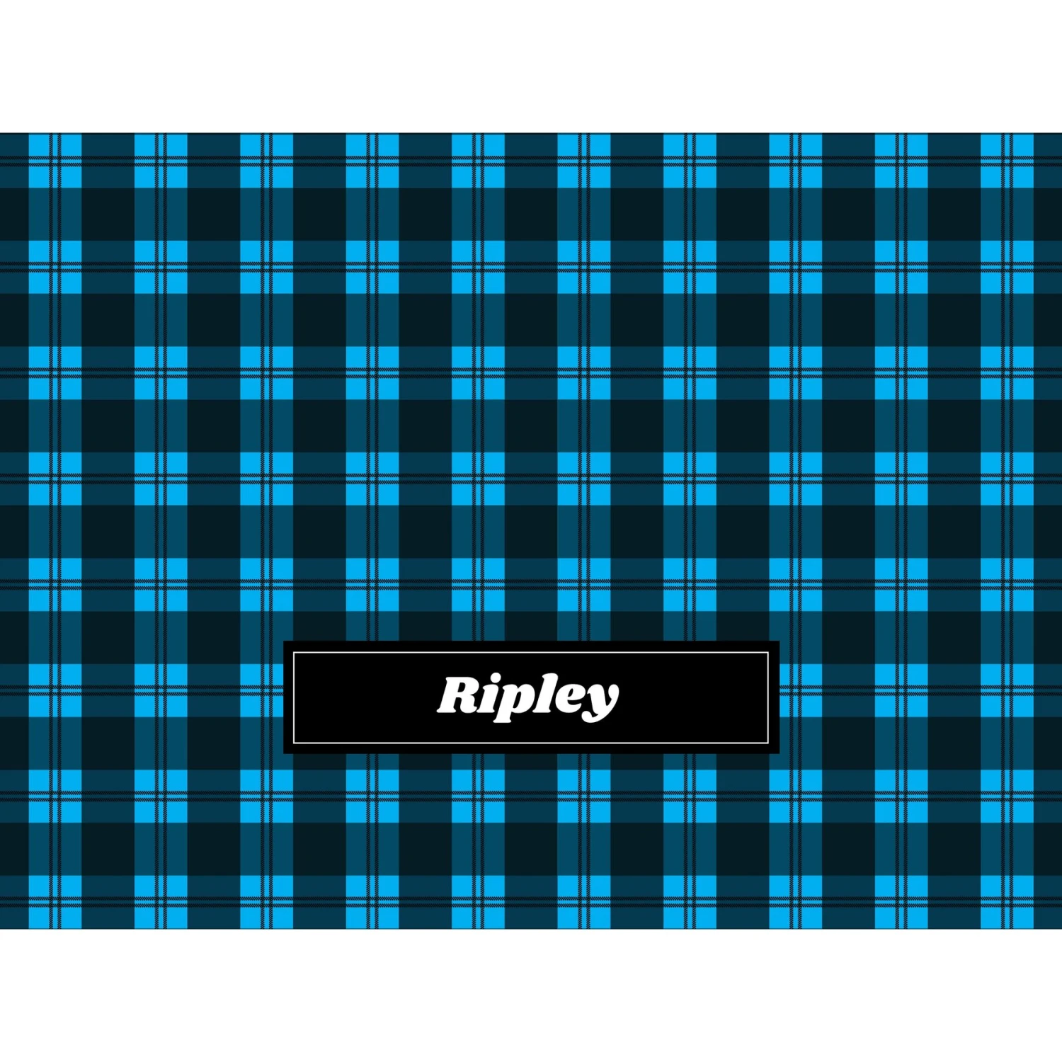 Frisco Personalized Plaid Soft Fleece Cat & Dog Blanket, 30" X 40" 5 Frisco Personalized Plaid Soft Fleece Cat & Dog Blanket, 30" X 40" - Image 5