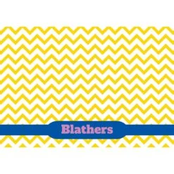 Frisco Personalized Chevron Dog & Cat Placemat 7 Frisco Personalized Chevron Dog & Cat Placemat -Frisco 306754 PT2. AC SS1800 V1636048781