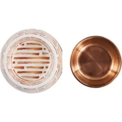 Frisco Copper Print Design Stainless Steel Dog & Cat Bowl 12 Frisco Copper Print Design Stainless Steel Dog & Cat Bowl -Frisco 311975 PT4. AC SS1800 V1643391116