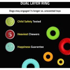 Frisco Cow Plush Squeaky Dog Toy & Playology Scented Dual Layer Ring Dog Toy 16 Frisco Cow Plush Squeaky Dog Toy & Playology Scented Dual Layer Ring Dog Toy -Frisco 319488 PT7. AC SS1800 V1630624874