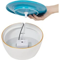 Frisco Ceramic Clouds Dog & Cat Fountain 9 Frisco Ceramic Clouds Dog & Cat Fountain -Frisco 355803 PT3. AC SS1800 V1666109478