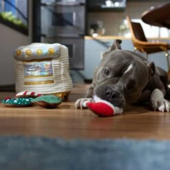 Frisco Holiday Mrs. Claus's Baking Hide & Seek Puzzle Plush Squeaky Dog Toy 9 Frisco Holiday Mrs. Claus's Baking Hide & Seek Puzzle Plush Squeaky Dog Toy -Frisco 360977 PT3. AC SS1800 V1661874063