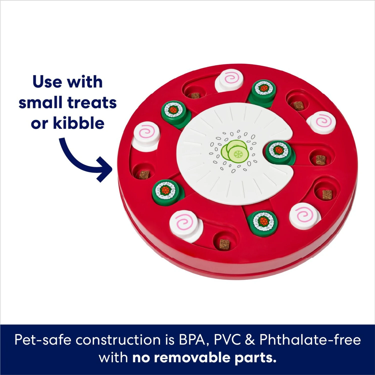 Frisco Bento Interactive Puzzle Dog Toy, Moderate 4 Frisco Bento Interactive Puzzle Dog Toy, Moderate - Image 4