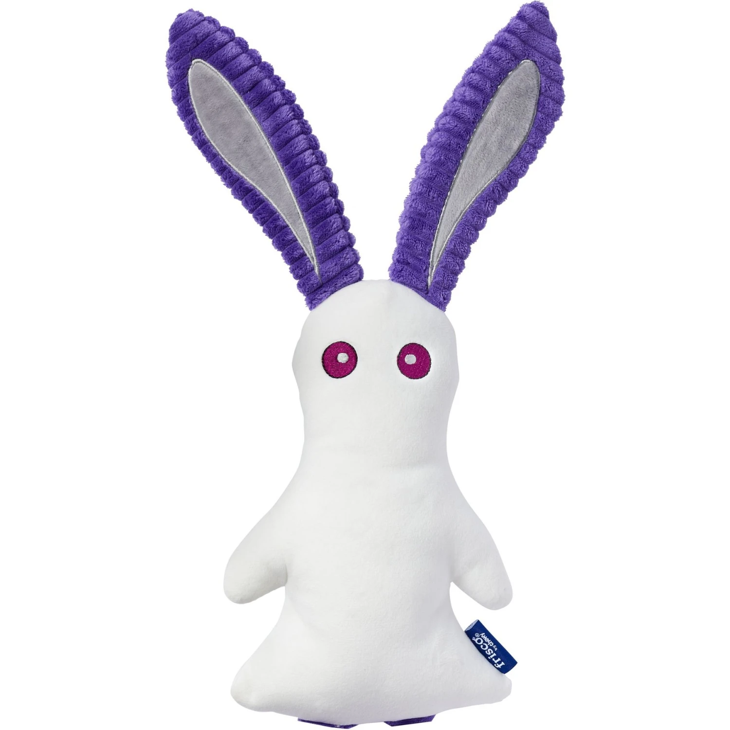Frisco Halloween Bunny Ghost Plush Squeaky Dog Toy 1 Frisco Halloween Bunny Ghost Plush Squeaky Dog Toy