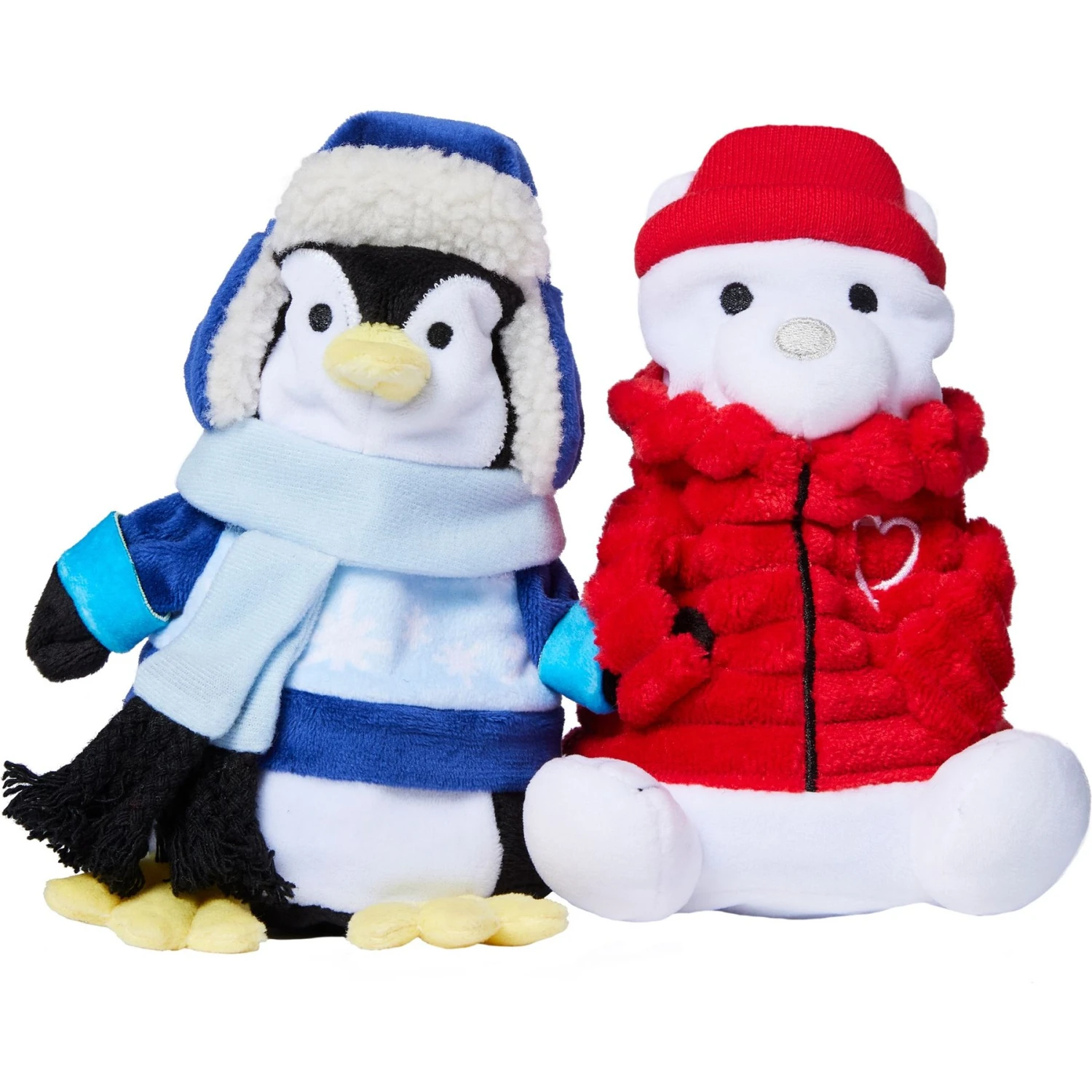 Frisco Holiday Arctic Buddies 2-in-1 Rip For Surprise Plush & Rubber Dog Toy 1 Frisco Holiday Arctic Buddies 2-in-1 Rip For Surprise Plush & Rubber Dog Toy