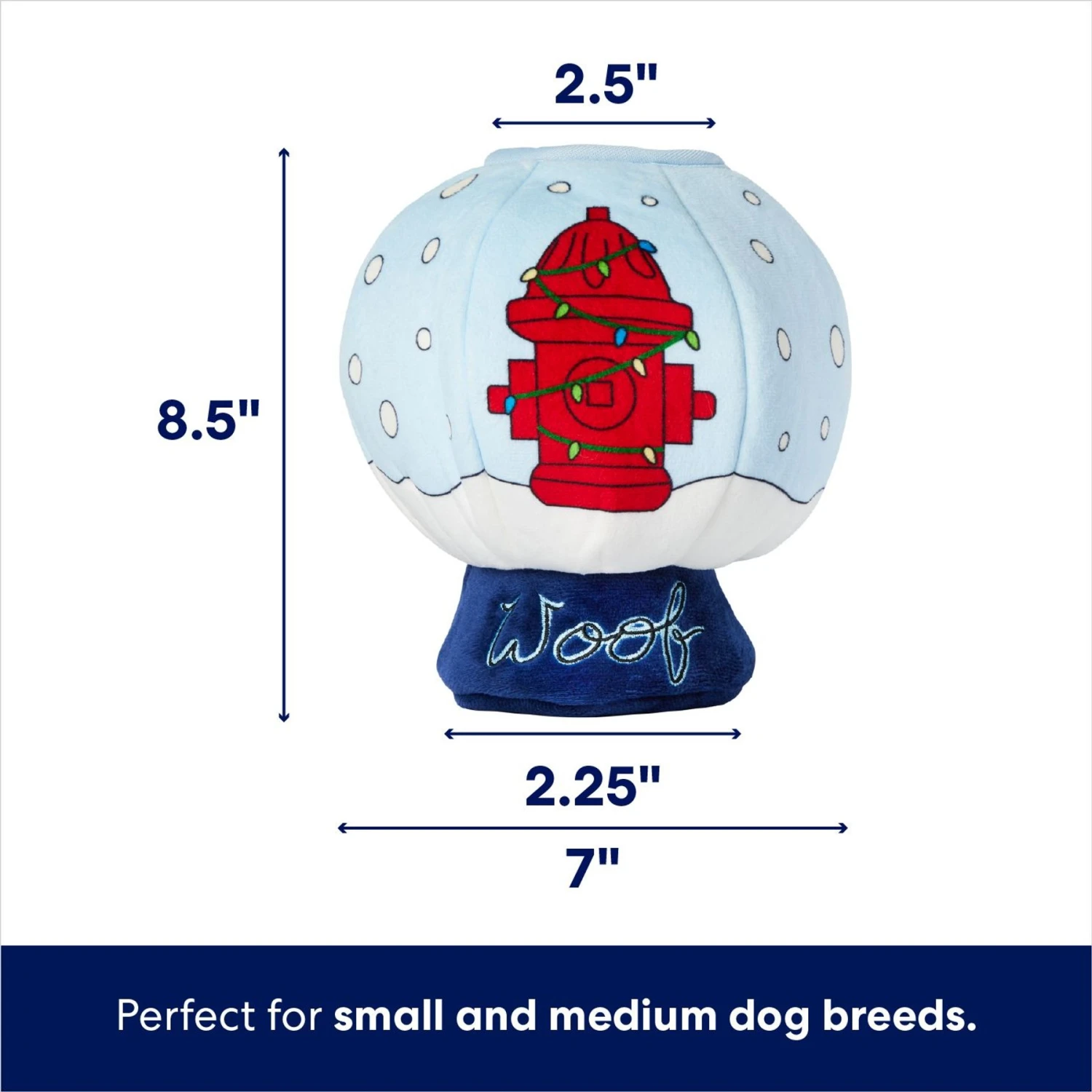 Frisco Holiday Melting Snow Globe Hide & Seek Puzzle Plush Squeaky Dog Toy 2 Frisco Holiday Melting Snow Globe Hide & Seek Puzzle Plush Squeaky Dog Toy - Image 2