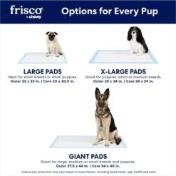 Frisco Premium Extra Large Dog Training & Potty Pads 12 Frisco Premium Extra Large Dog Training & Potty Pads -Frisco 89555 PT3. AC SS1800 V1674666052