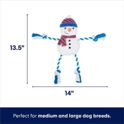 Frisco Holiday Snowman Plush With Rope Squeaky Dog Toy & Frisco Holiday Reindeer Plush With Rope Squeaky Dog Toy 11 Frisco Holiday Snowman Plush With Rope Squeaky Dog Toy & Frisco Holiday Reindeer Plush With Rope Squeaky Dog Toy -Frisco 986174 PT2. AC SS1800 V1698257848
